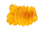 potato chips isolated