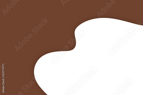 Brown abstract background of dynamic flowing waves