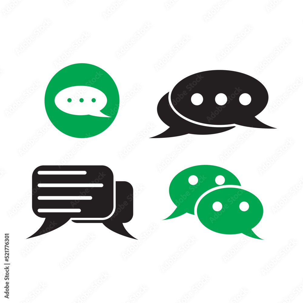 message icon logo, vector design message icon logo, vector design
