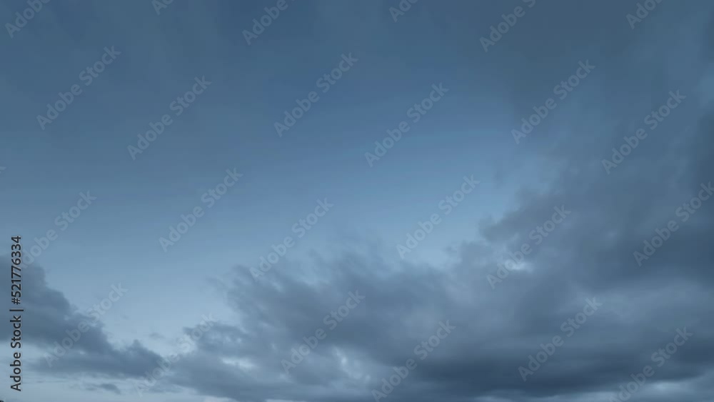 Time lapse of sky with storm clouds
Time lapse of sky with storm clouds