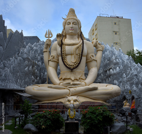 Statue of Shiva in south India.