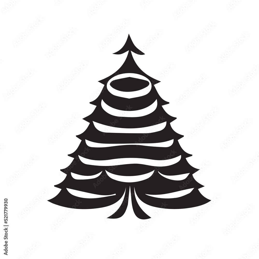 Christmas Tree Illustration Christmas Tree Illustration