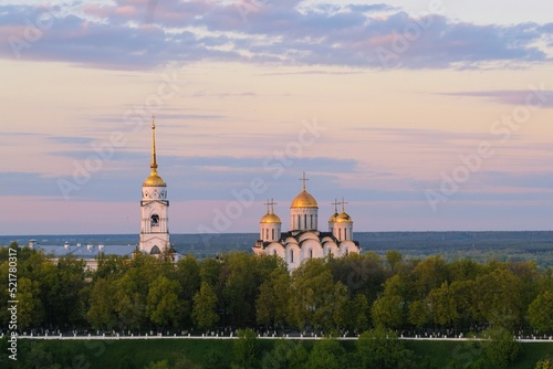 Dormition Cathedral, Vladimir city, Russia Успенский собор, город Владимир, Россия, золотое кольцо России