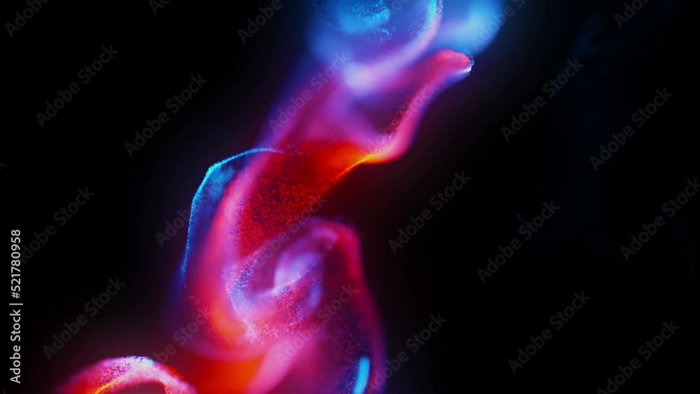 Abstract Glowing Particles Background Loop Abstract Glowing Particles Background Loop