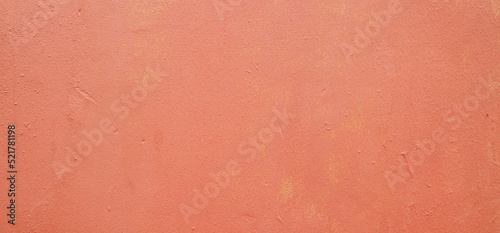 Orange wall concrete for background