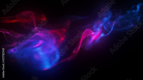 Chill Colorful Particles Background Loop