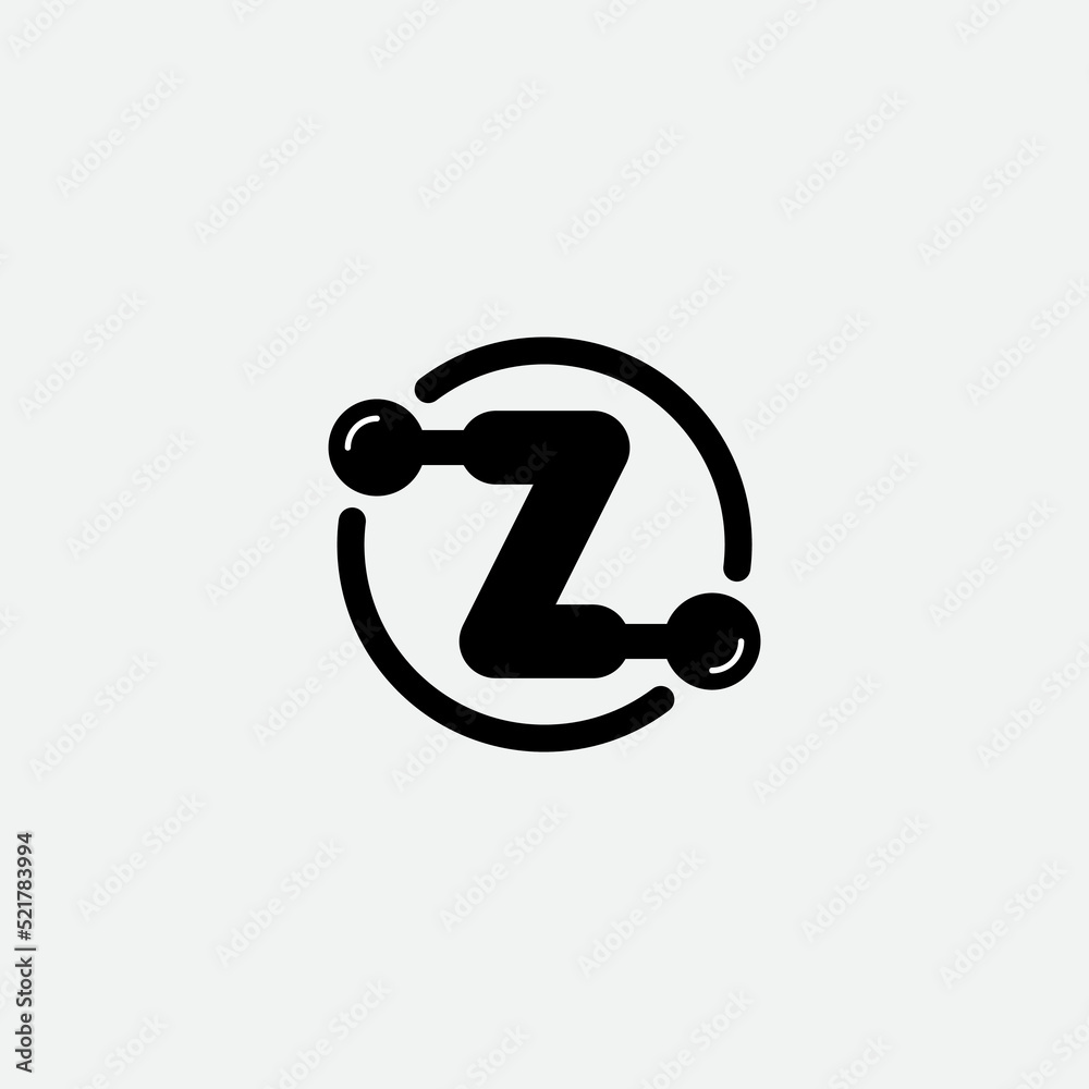 Logo with the letter Z and a lever system. Suitable for industrial production. Logo with the letter Z and a lever system. Suitable for industrial production.