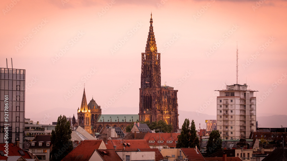 Cathedral of Strasbourg in July 2022