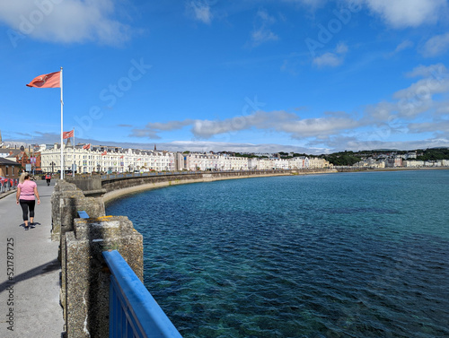 A view of Douglas, the capital of the Isle of Man, from across the bay. © Wendy