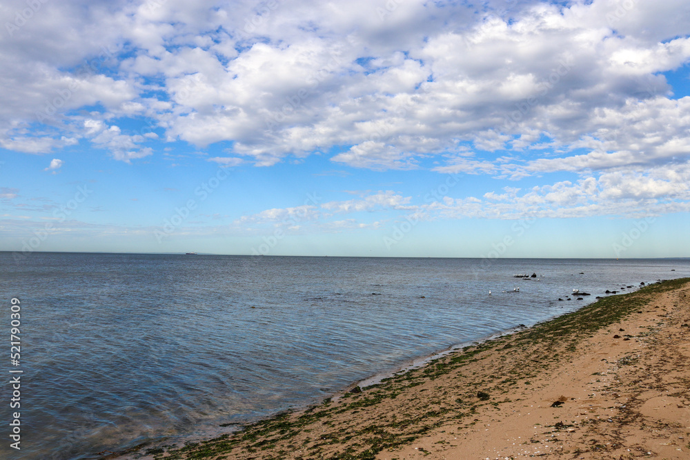 beach and sea