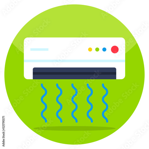 Perfect design icon of air conditioner 