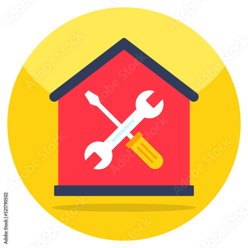Perfect design icon of home maintenance 