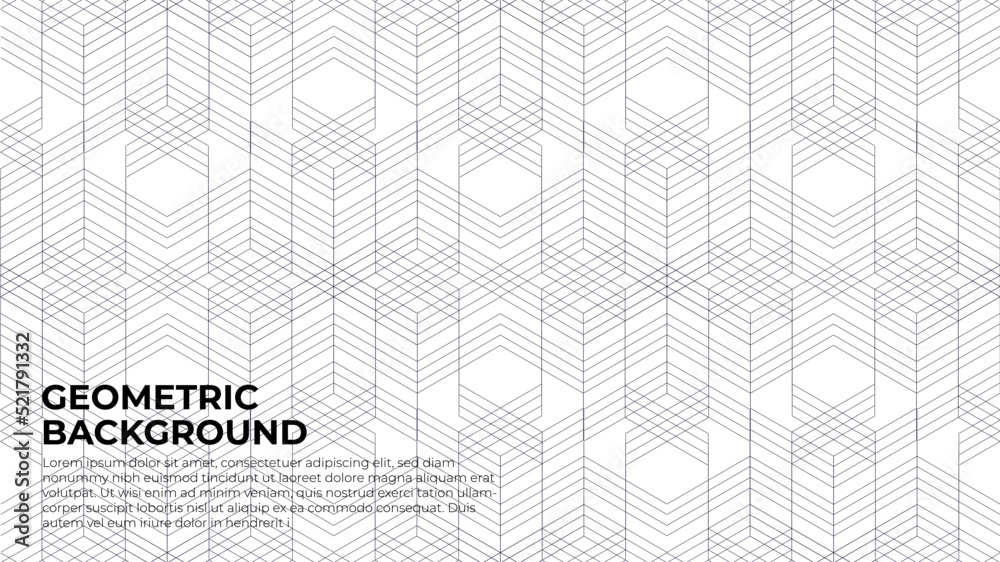 Abstract geometric shape line pattern background Abstract geometric shape line pattern background