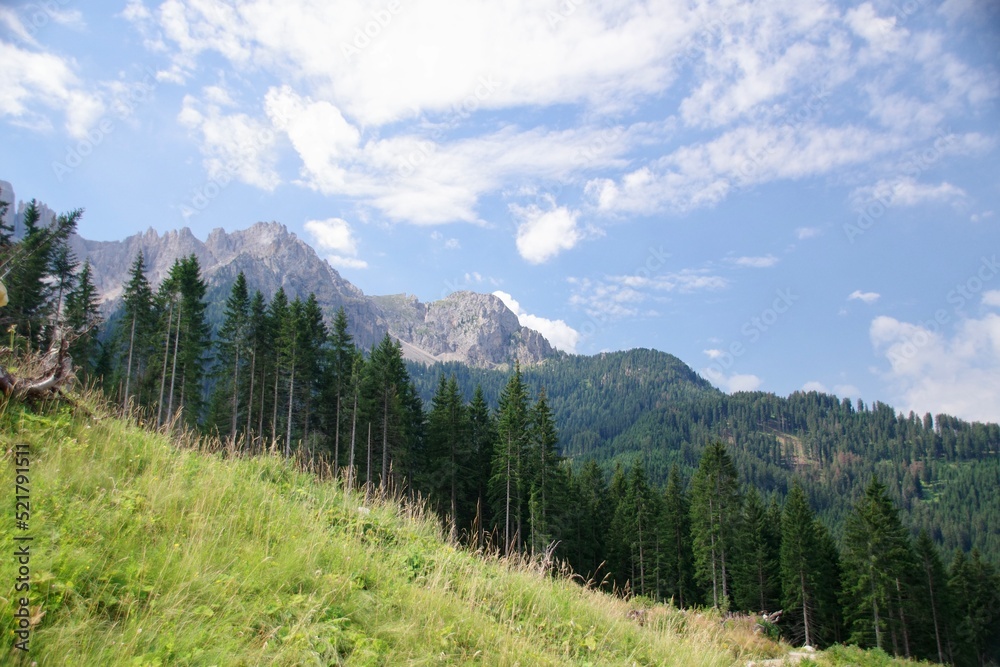 Bergblick Dolomiten