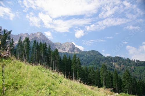 Bergblick Dolomiten