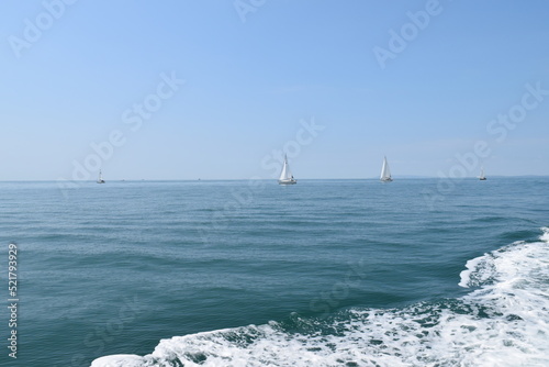 sailboat on the sea