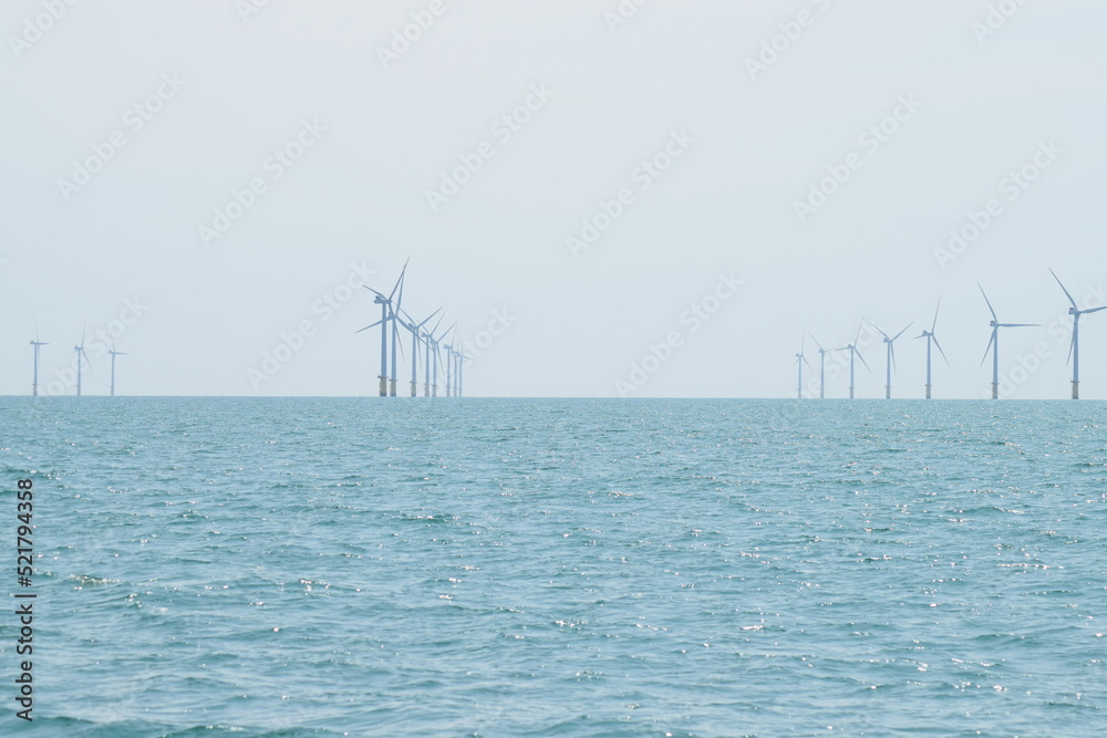 Wind farms from the sea