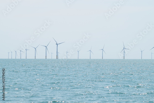 Wind farms from the sea