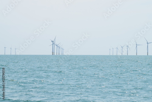 Wind farms from the sea