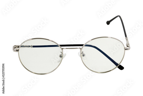 Glasses isolated on white background, Clipping path Included.
