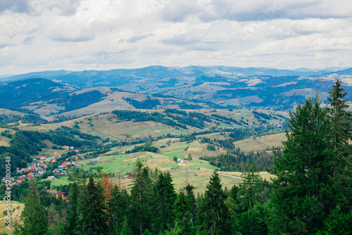 landscape mountain view in summer © kolosyuk