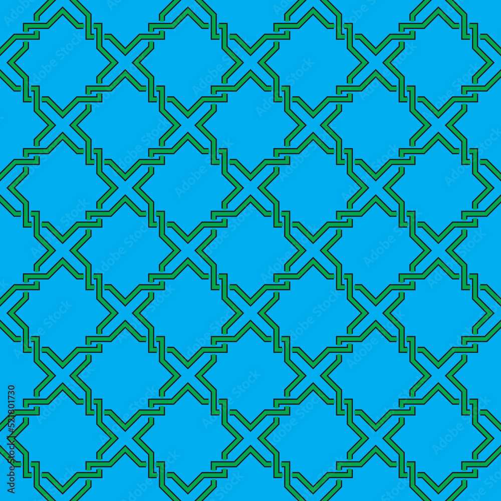 Fototapeta premium islamic geometric seamless pattern