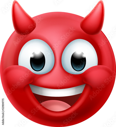 Devil Emoji Emoticon Man Fa...