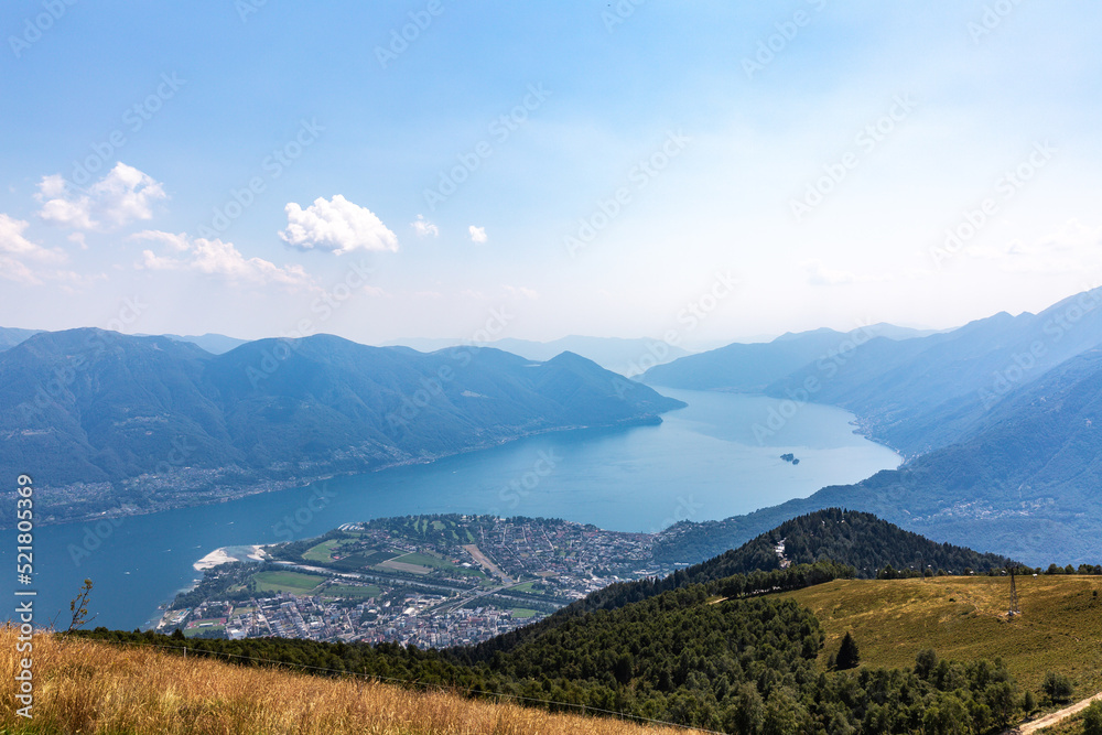 Fototapeta premium Orselina, Cardada & Cimetta