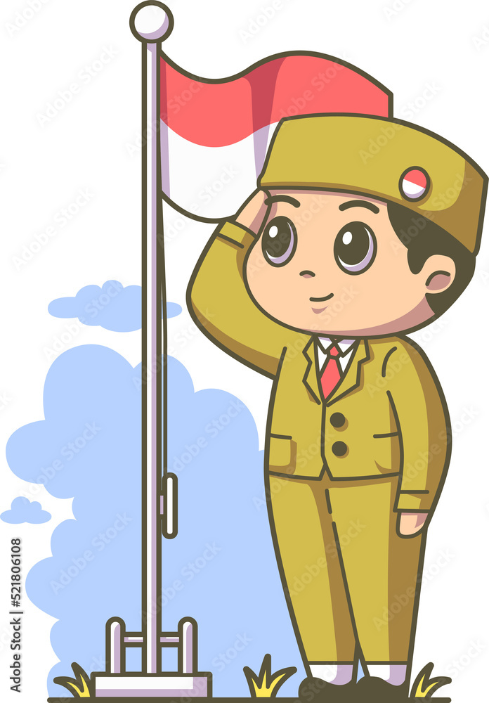 Cartoon 17 Agustus 1945