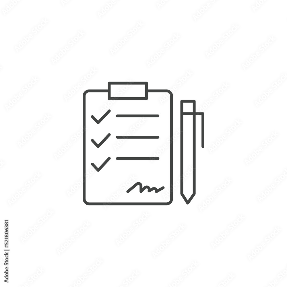 Pen signing a contrac icons symbol vector elements for infographic web Pen signing a contrac icons symbol vector elements for infographic web