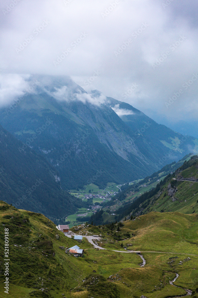 Fototapeta premium Klausenpass (Schweiz)