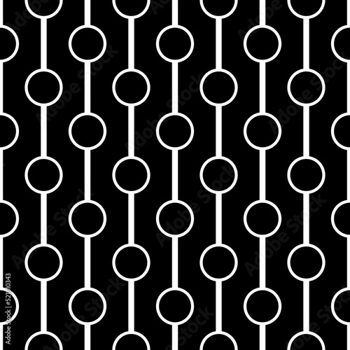 Circles, lines pattern. Ethnic background. Line, circle shapes seamless ornament. Stripes, rounds ornate. Tribal wallpaper. Folk image. Tribe motif. Digital paper, web design, textile print, vector.