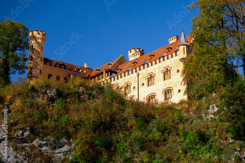 Germany  Bavaria  Schwangau  Hohenschwangau Castle  castle