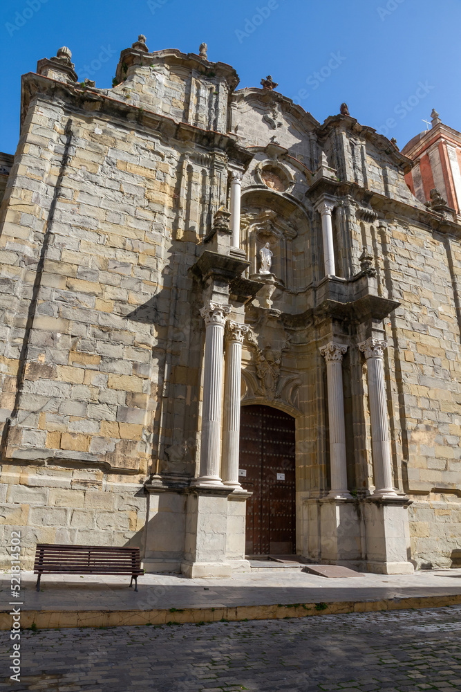 Church of San Mateo in Tarifa, Cadiz, Andalusia, Spain 