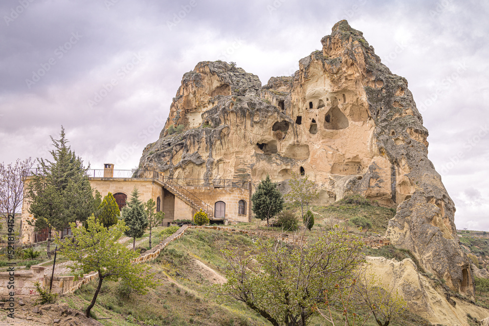 Ishak Castle, Uçhisar, Nevşehir, Cappadocia, Turkey