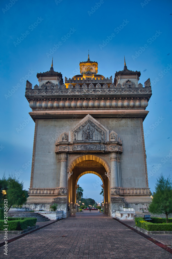 Fototapeta premium Patuxai Vientiane