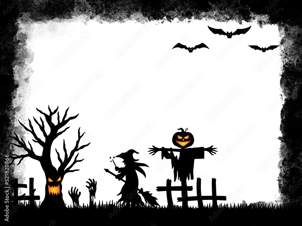 Halloween Background Silhouette Illustration
Halloween Background Silhouette Illustration