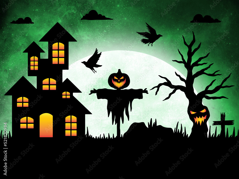 Halloween Background Moonlight Illustration
Halloween Background Moonlight Illustration