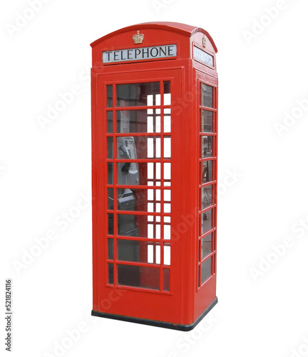 Red phone box in London transparent PNG