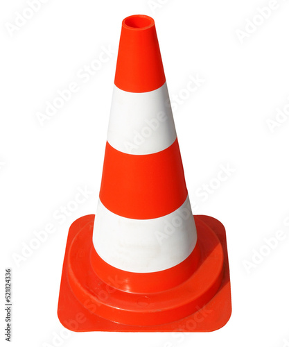 Traffic cone transparent background