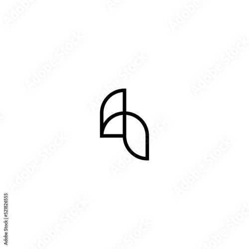 logo h unique design graphic