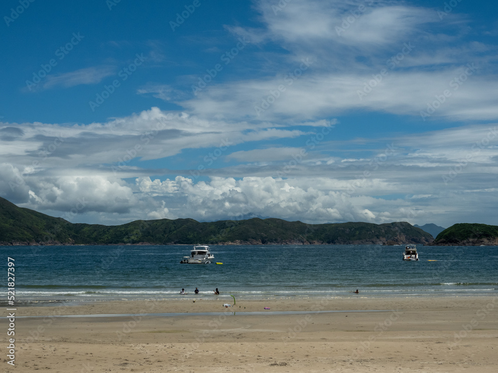 beach and sea