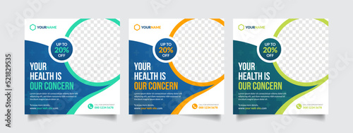 Medical and Healthcare Social Media Template