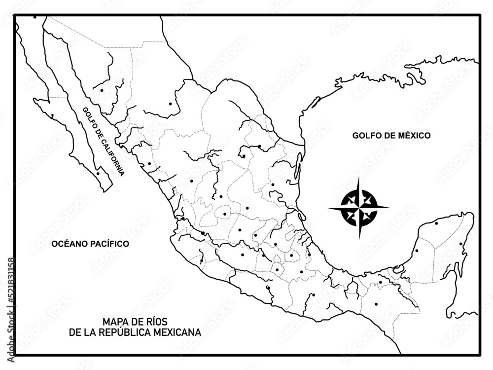 Map Of Mexico