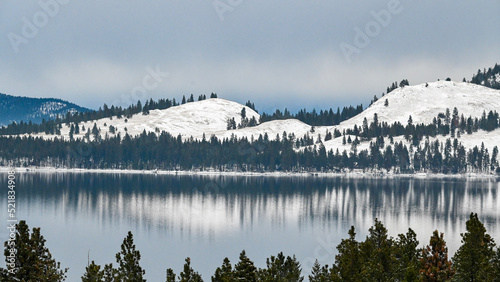 lake in mountains