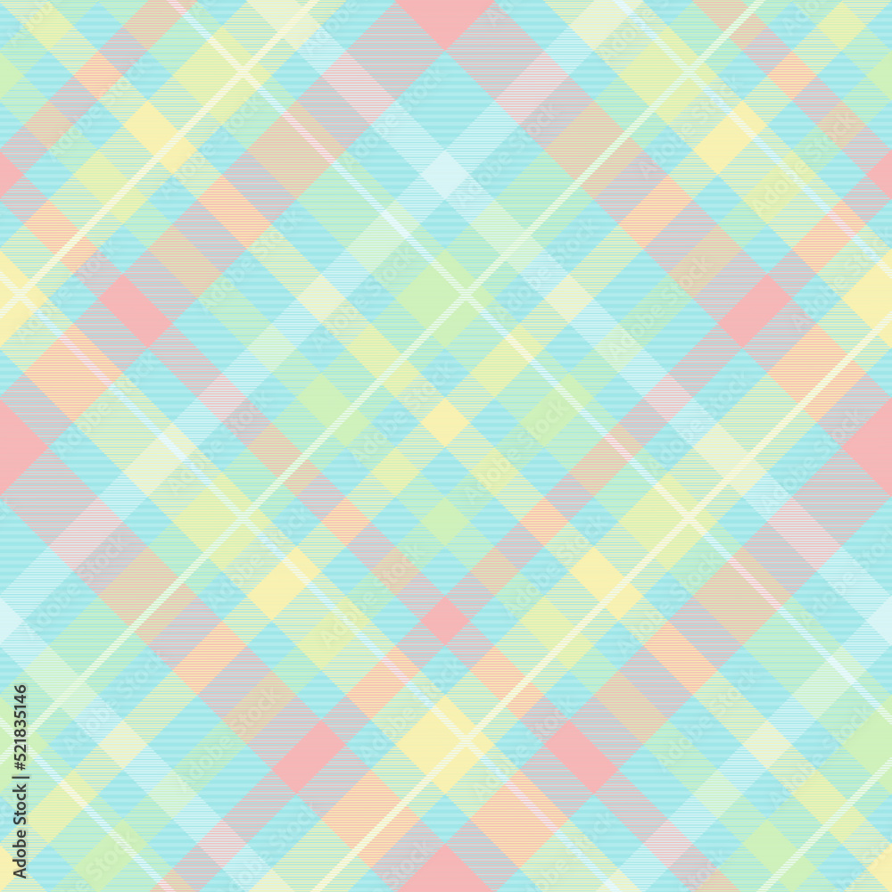 Seamless tartan plaid pattern in summer tone. Seamless tartan plaid pattern in summer tone.