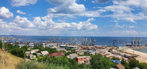 Seaport of Mariupol photo