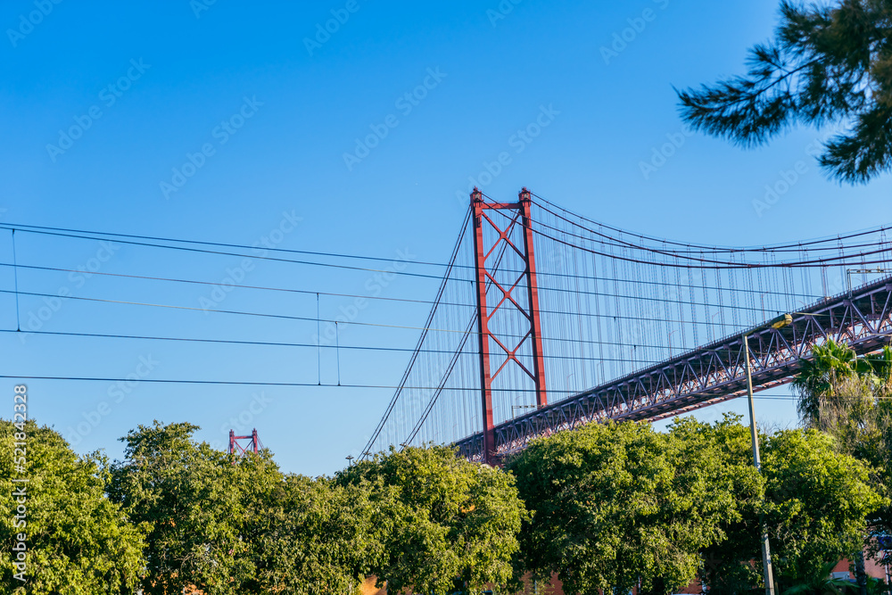 Ponte 25 de April Bridge Lisbon Portugal Ponte 25 de April Bridge Lisbon Portugal