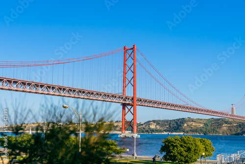 Ponte 25 de April Bridge Lisbon Portugal