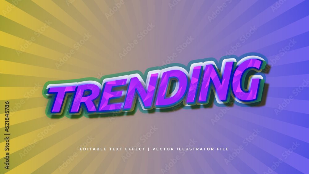 3D Modern Trendy Editable Text Effect. Modern editable text style effect illustrator. vector design template. 3D Modern Trendy Editable Text Effect. Modern editable text style effect illustrator. vector design template.